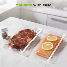 Bonsenkitchen BPA-free vacuum bags for safe, versatile storage.