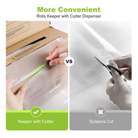 Bonsenkitchen commercial-grade bags provide durable sealing for bulk storage