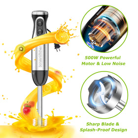 Bonsenkitchen detachable attachments simplify cleaning and storage.