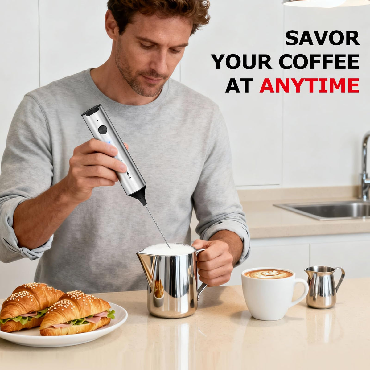 Bonsenkitchen easy-clean design with quick rinse after use