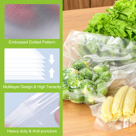 Bonsenkitchen embossed air-removal channels maximize freshness.