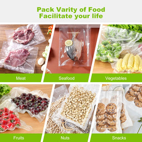 Bonsenkitchen fridge and freezer storage bags protect food quality