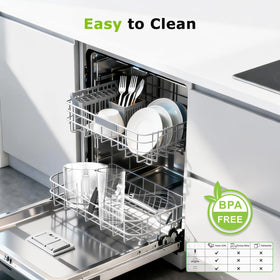 Bonsenkitchen 12-speed with Turbo mode delivers precise textures.