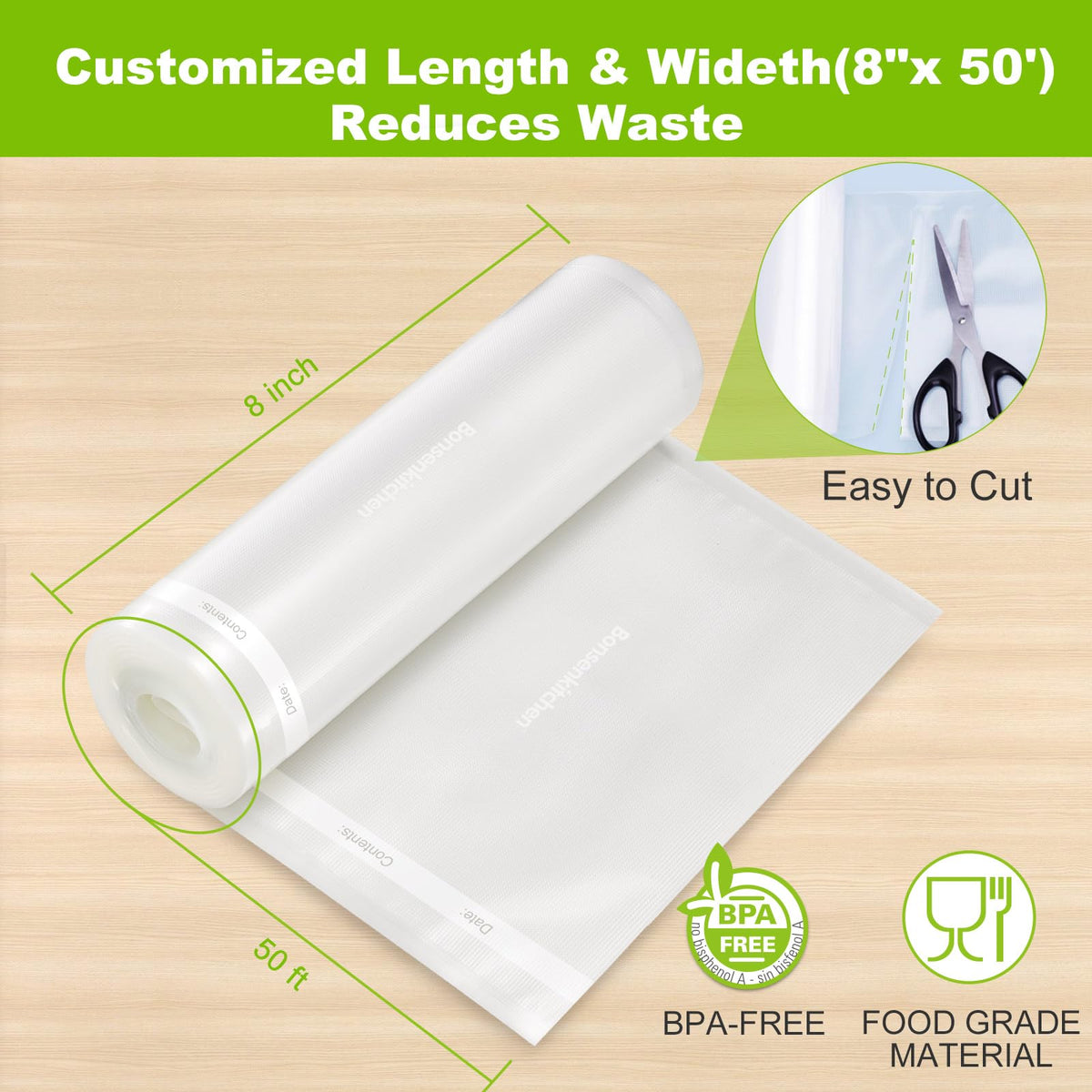 Bonsenkitchen microwave and boil-ready bags for versatile reheating