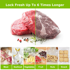 Bonsenkitchen microwave-safe and reusable bags simplify cleanup and reuse.