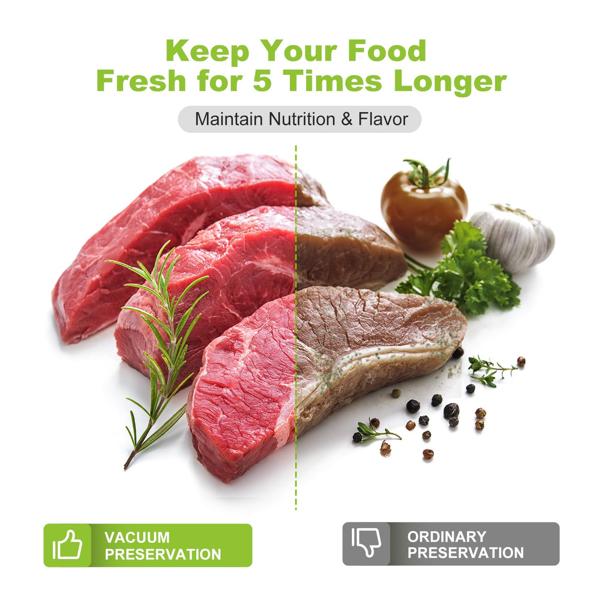 Bonsenkitchen microwave-safe bags ideal for quick reheats.
