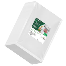 Bonsenkitchen pre-cut 8x12 vacuum bag for 200-quart storage and sous vide prep