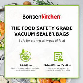 Bonsenkitchen precut bags save time during meal prep and storage.