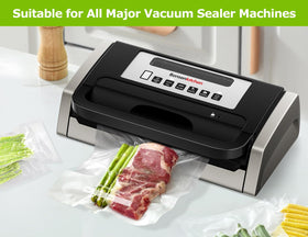 Bonsenkitchen professional-grade bags with deep air channels for reliable seals.