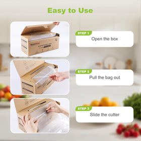 Bonsenkitchen sous vide ready bags for precise cooking.
