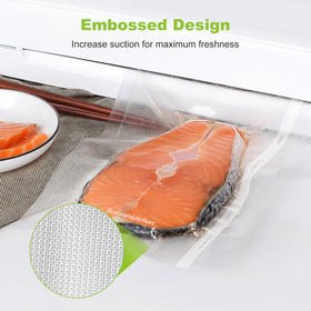 Bonsenkitchen textured suction channel design seals air efficiently