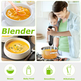 Bonsenkitchen turbo mode boosts blending power for fast texture changes.