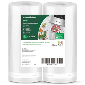 Bonsenkitchen VB3209 bag roll 8x50 for customizable portions and freshness