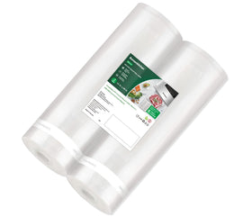 Bonsenkitchen vacuum sealer bags 11x50 ft roll, two-pack for versatile storage.
