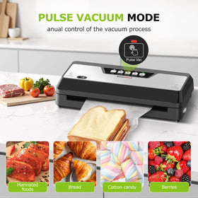 Bonsenkitchen vacuum sealer for meal prep and bulk storage efficiency