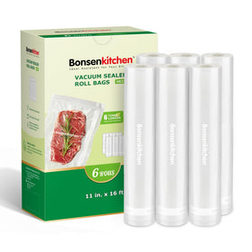 Bonsenkitchen VB21 bags color box keeps rolls neatly organized.