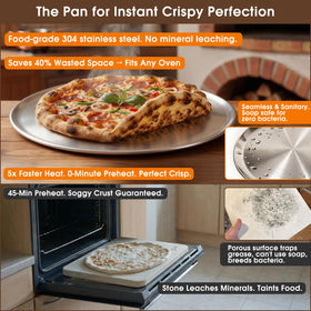 Bonteck pizza peel extended length for safe oven transfers