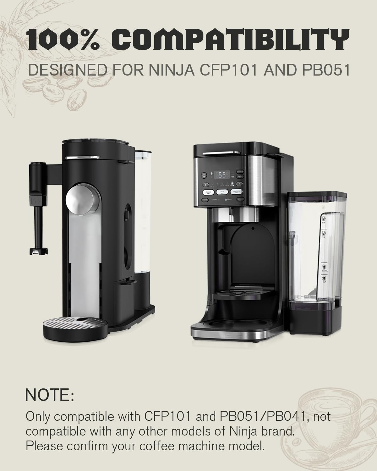 BoomBa stainless steel K-Cup for Ninja CFP101 offers durable, long-lasting use.