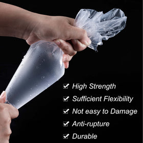 BOOMIBOO 12 inch 100 pack fits standard tips for versatile decorating projects