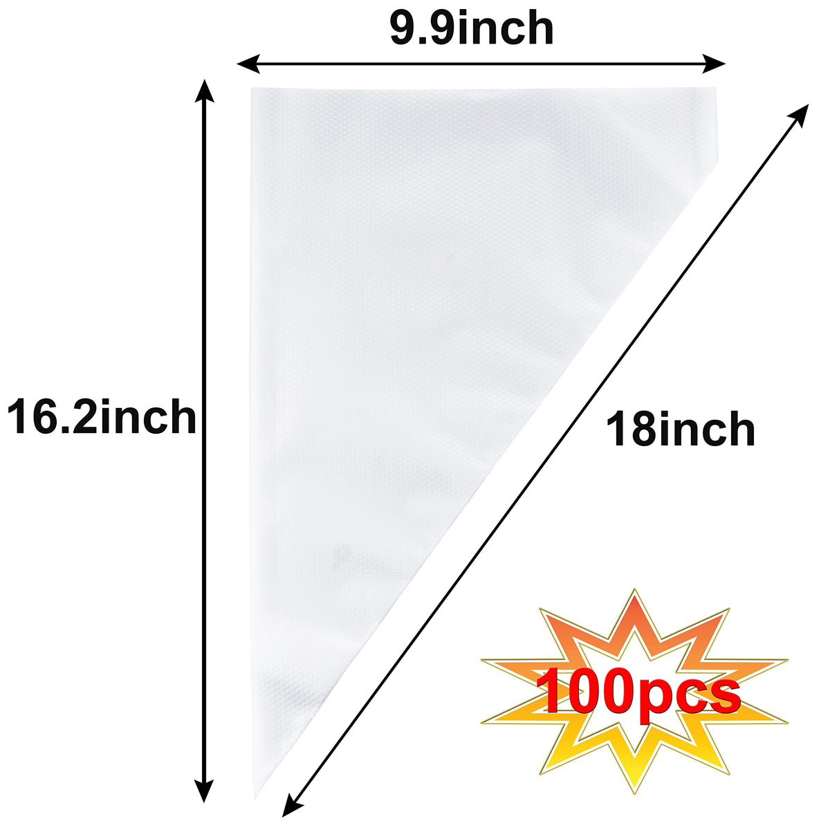 BOOMIBOO piping bags with non slip grip prevent slipping during use