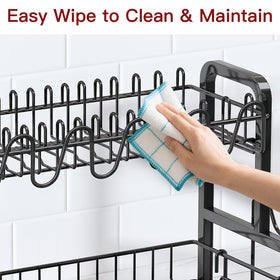 BOOSINY smooth surface cleans quickly to prevent grime buildup