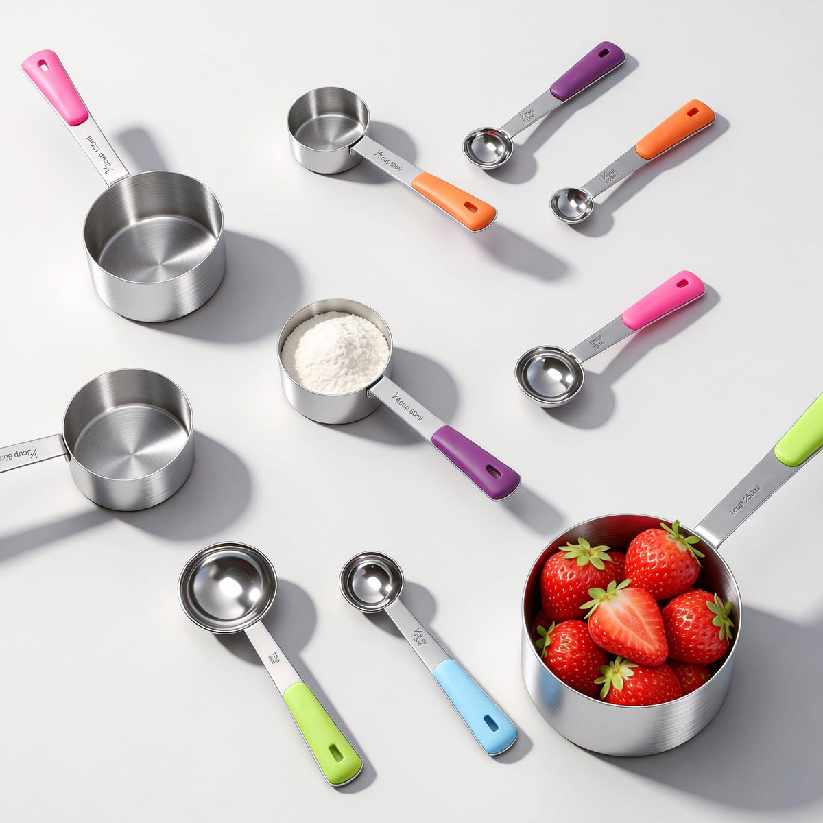 Bopei stainless steel cups are dishwasher-safe for simple cleanup