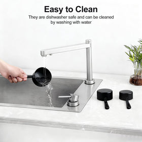 Bopei professional kitchen appearance with sleek all black finish
