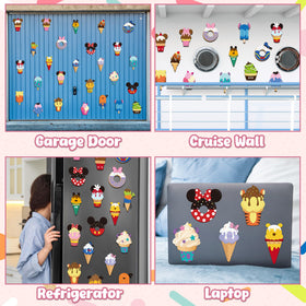 BOpusail durable magnets stay attached to fridges, lockers, and boats