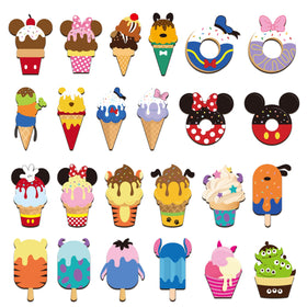 BOpusail ice cream mouse magnets for fridge decor and summer parties
