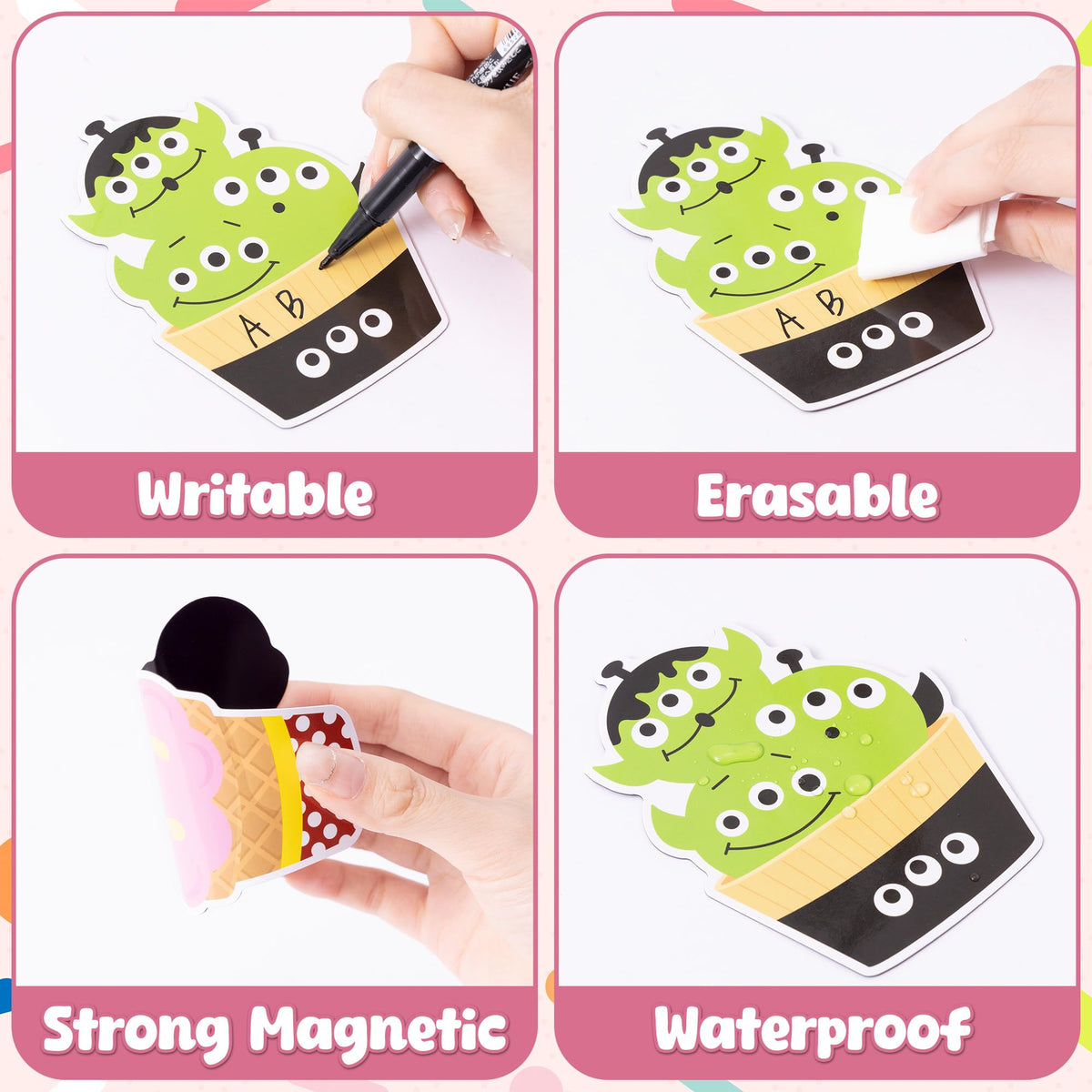 BOpusail colorful summer party magnets add festive ambiance