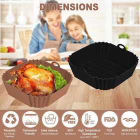 Reusable Boribim liners for baking, roasting, frying across standard kitchen devices