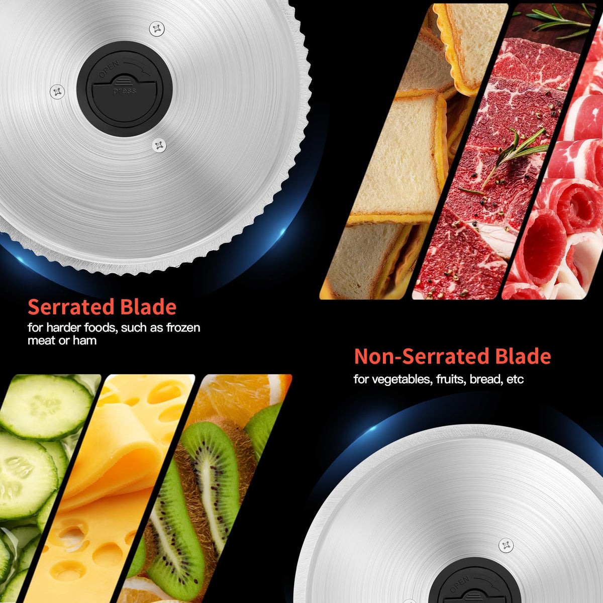 Borlebbi slicer adjustable thickness 0-15mm for precise cuts