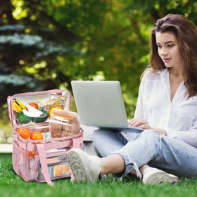 BORMELUN portable lunch bag suited for work, school, picnics.