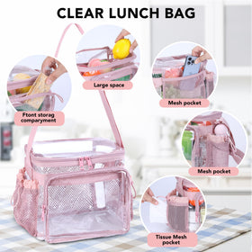 BORMELUN two-side mesh pockets hold utensils and bottles within easy reach.