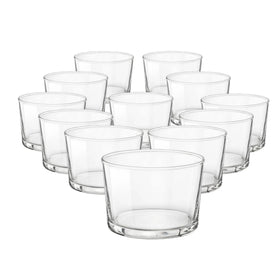 Bormioli Rocco Essential Decor water tumbler with 7.5oz capacity for daily use.