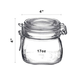 Bormioli Rocco Fido jar lid gasket showing leak-proof design for liquids.