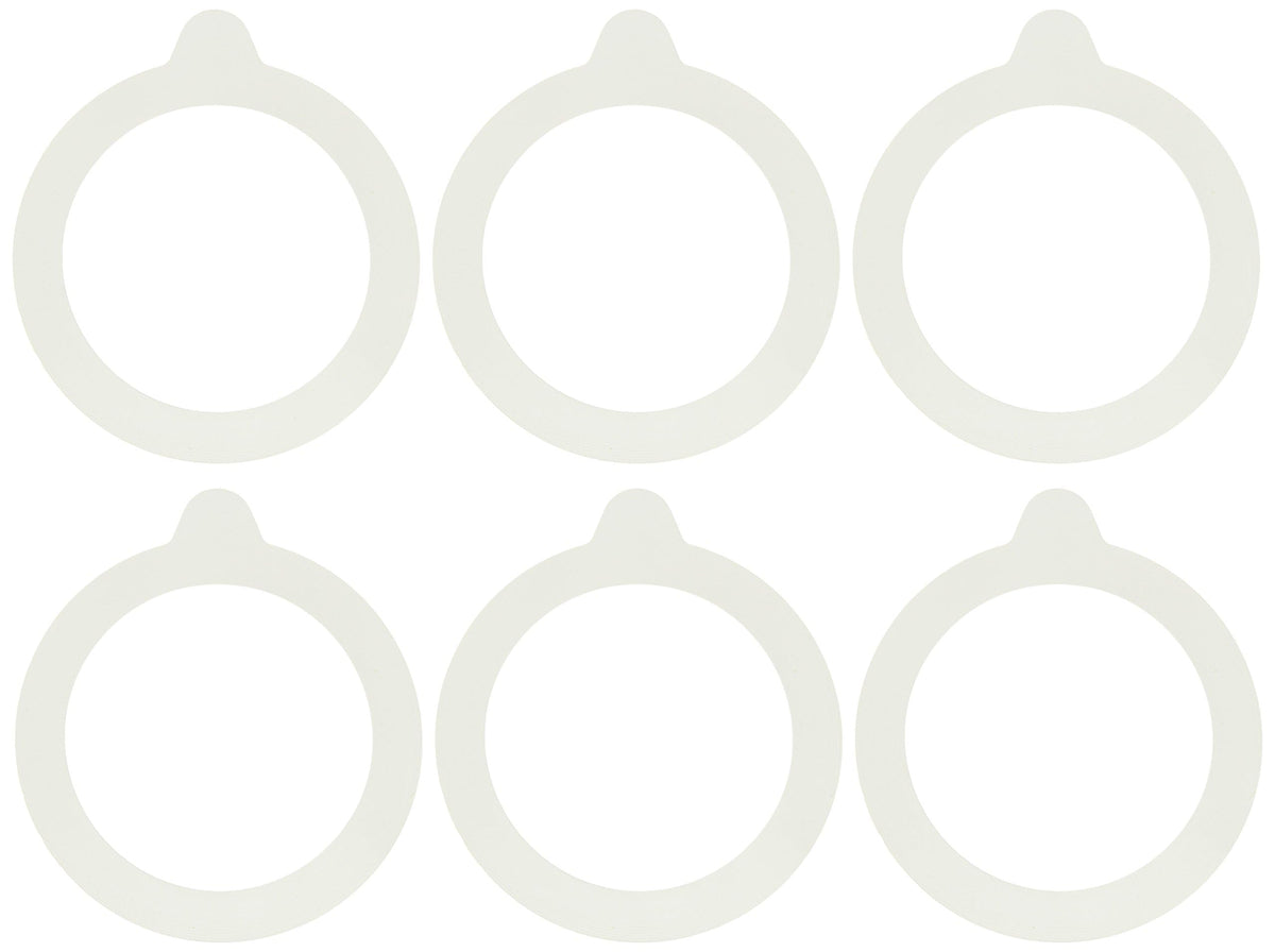 Bormioli Rocco replacement gasket for Fido jars provides a secure seal for preserved foods.