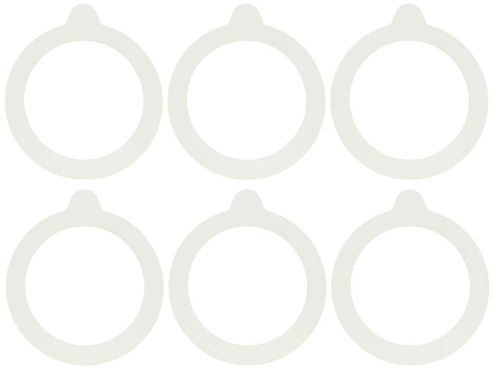 Bormioli Rocco replacement gasket for Fido jars provides a secure seal for preserved foods.