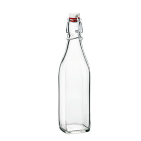 Bormioli Rocco Swing dishwasher-safe glass bottle for everyday use.