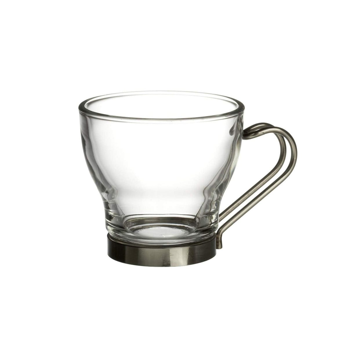 Bormioli Rocco Verdi espresso cups show 3.5 oz capacity for compact servings.