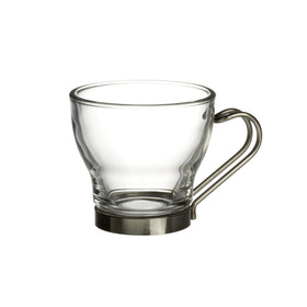 Bormioli Rocco Verdi espresso cups show 3.5 oz capacity for compact servings.