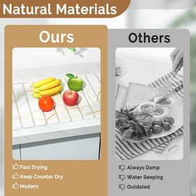 Bornerwhite multiuse mat doubles as bath mat, plant saucer, or pet mat.