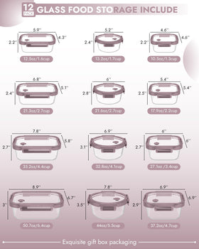 Clear borosilicate glass showcases ingredients while withstanding oven use.