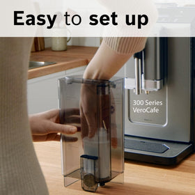 Bosch Mavea softened water enhances flavor extraction for coffee.