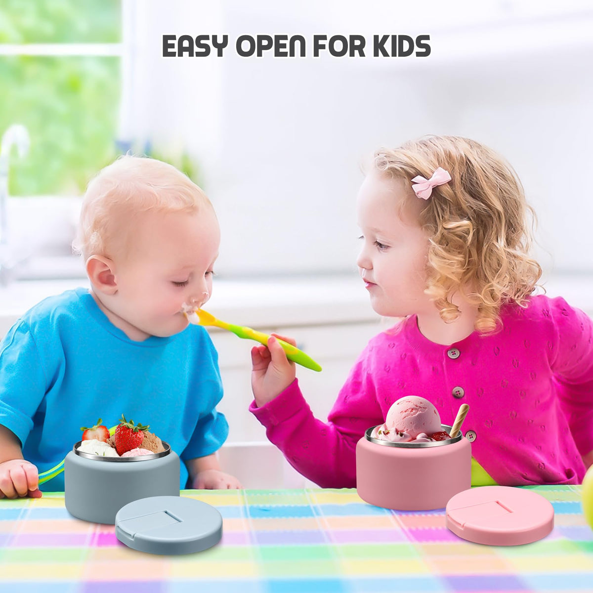 BOSEDSANG Easy-Clean Wide Mouth – simplifies washing after meals.