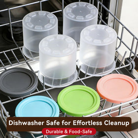 Bosizhang BPA-free and dishwasher-safe materials ensure easy, safe cleanup.
