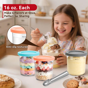 Bosizhang strong, temperature-tolerant cups endure ice cream making and freezing.