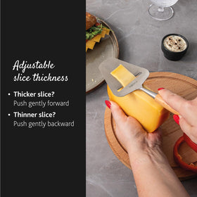 Boska Amigo compatible with mature cheeses for even, easy slices