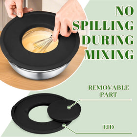 Boskermeal heavy-duty stainless steel bowls resist dents and odors