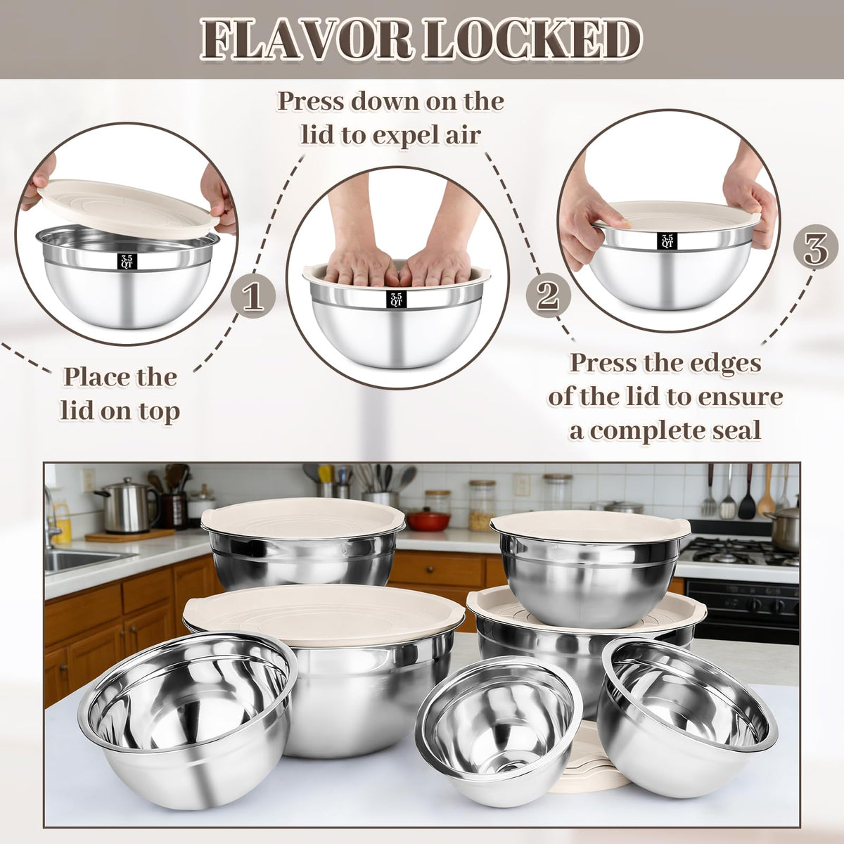 Boskermeal bowls shown as dishwasher-safe for easy cleanup